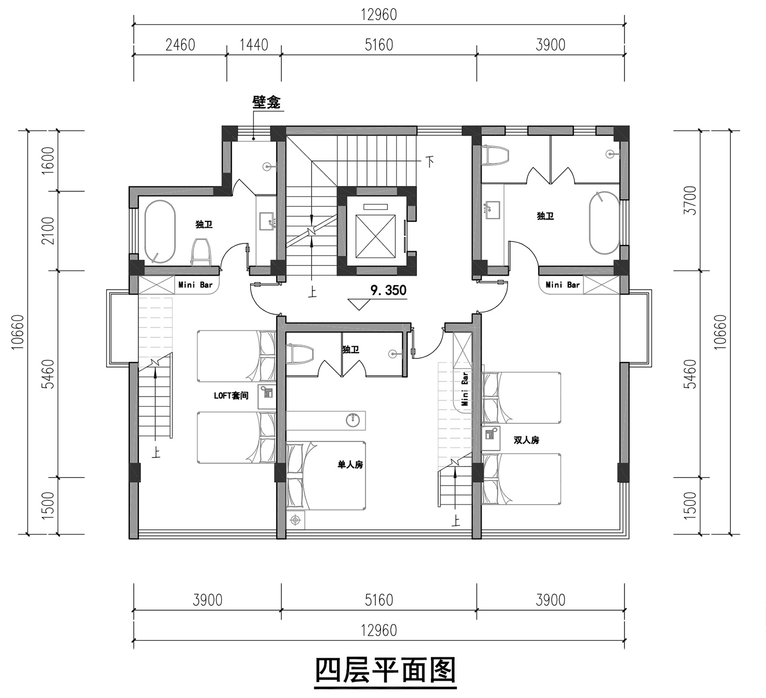 浙江杭州周家五层现代民宿