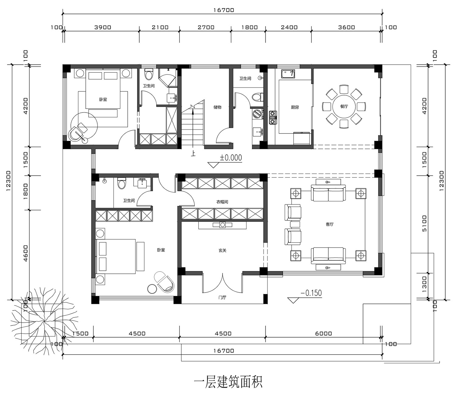 河北沧州苏家三层现代别墅	