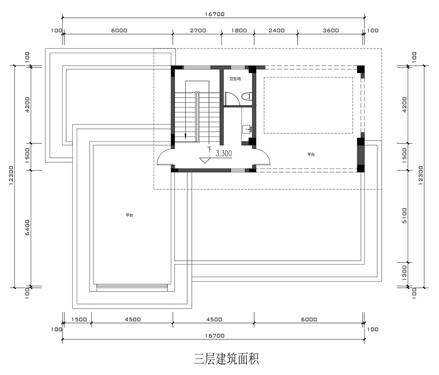 河北沧州苏家三层现代别墅	