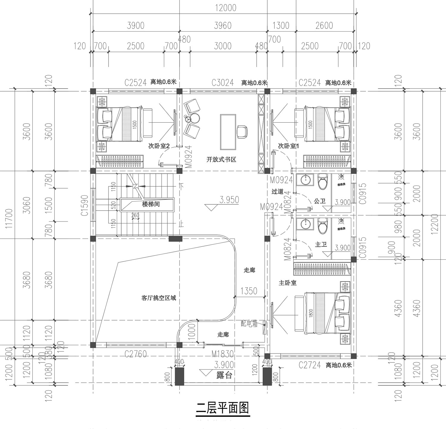 海南澄迈县三层现代别墅设计