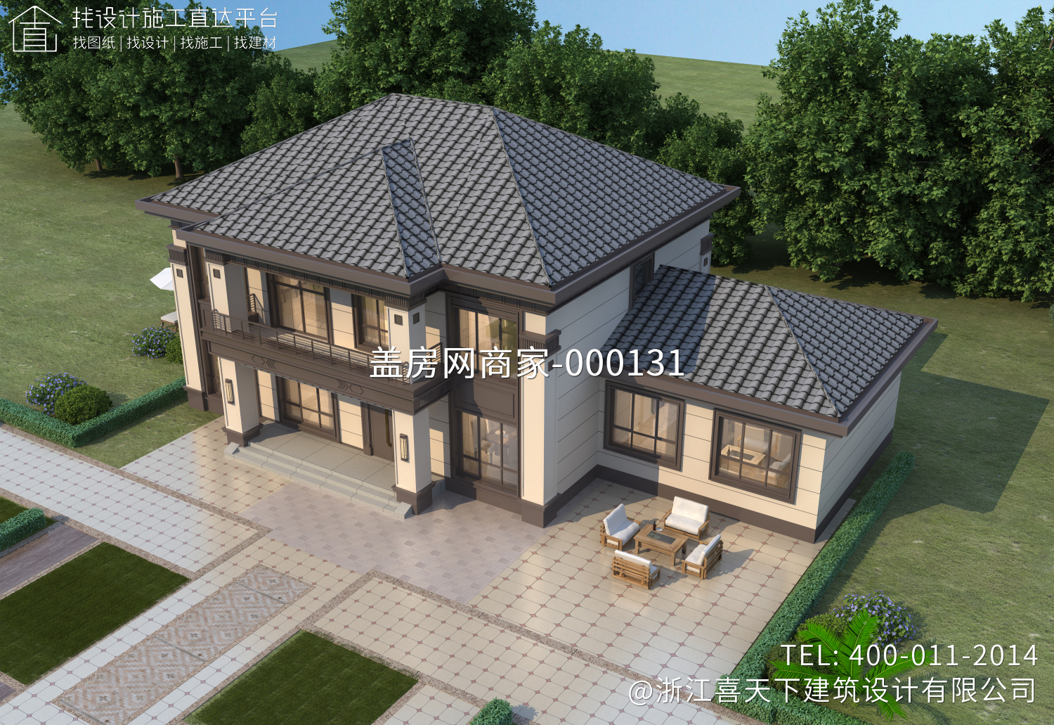 河北秦皇岛李家农村自建房别墅设计