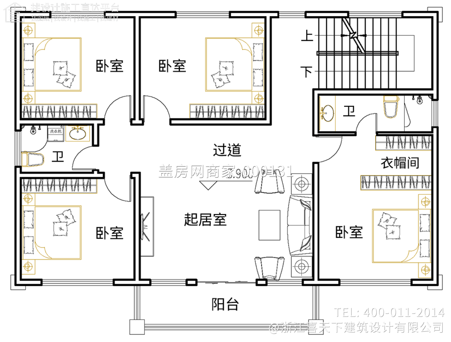 四川隆昌刘家农村自建房别墅设计