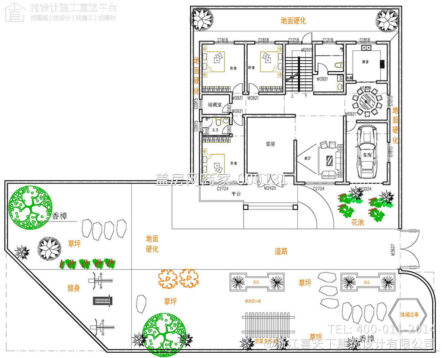 湖南娄底康家农村自建房别墅设计