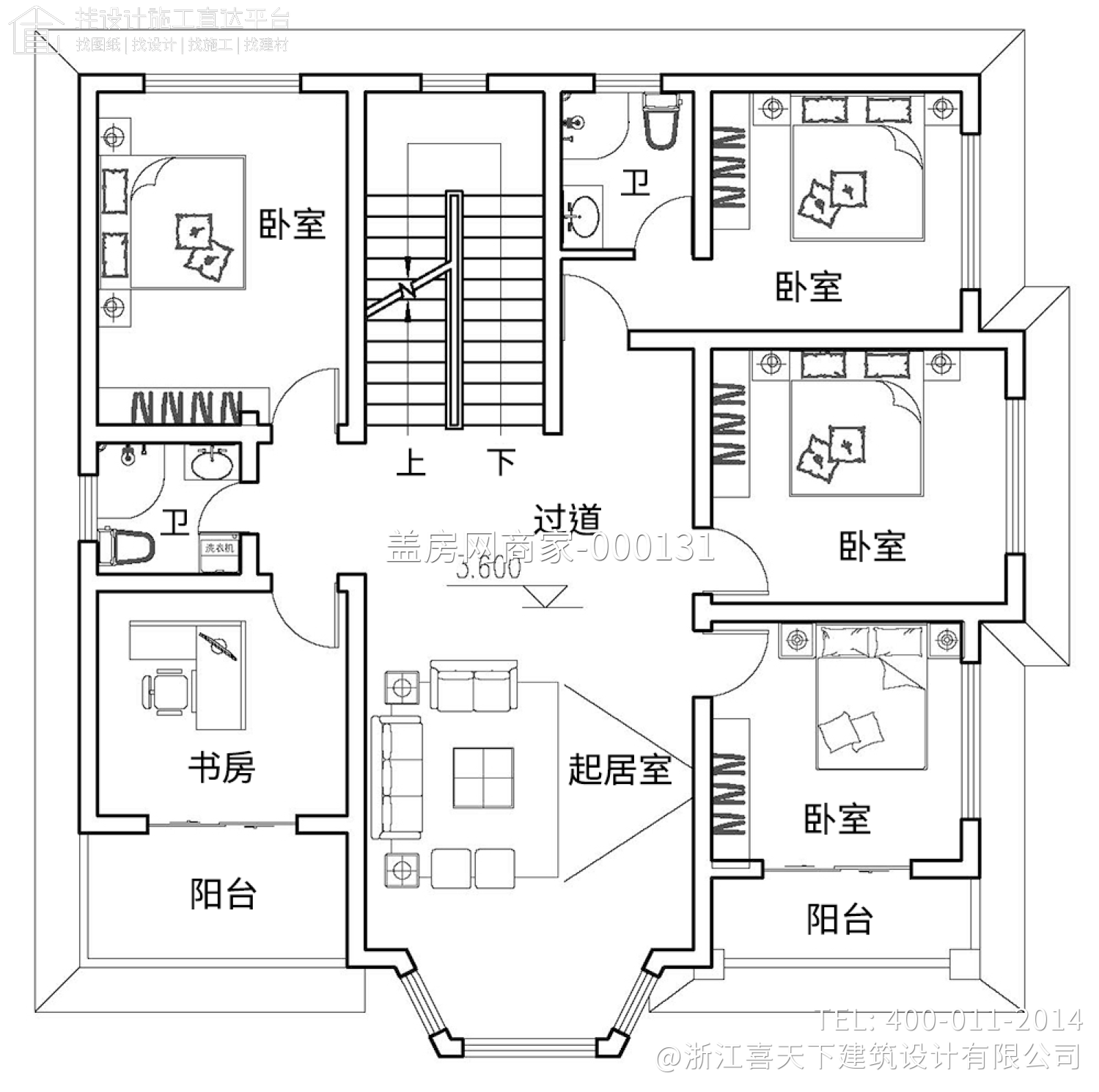 湖南长沙唐家农村自建房别墅设计