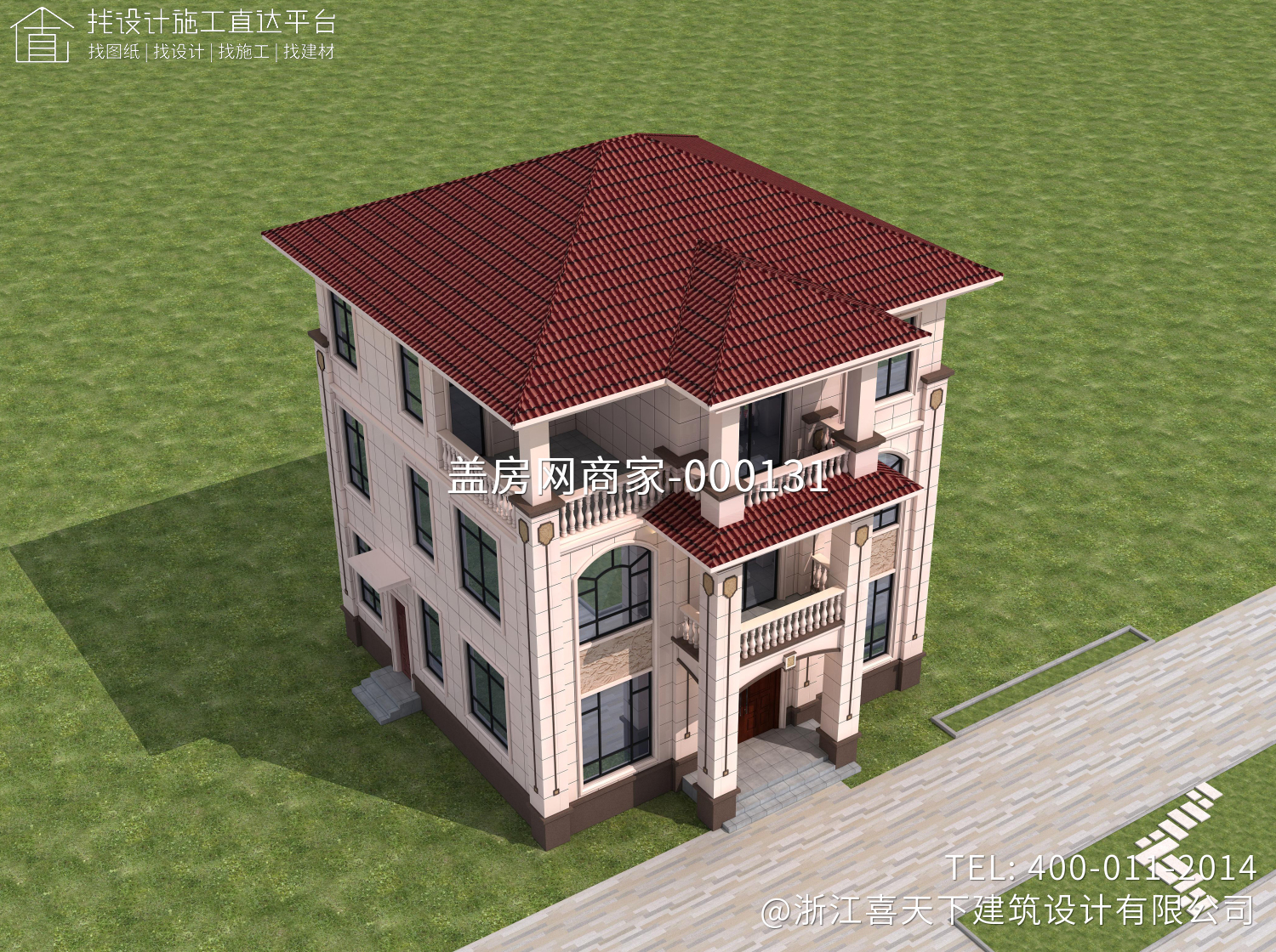 湖南江华卢家农村自建房别墅设计