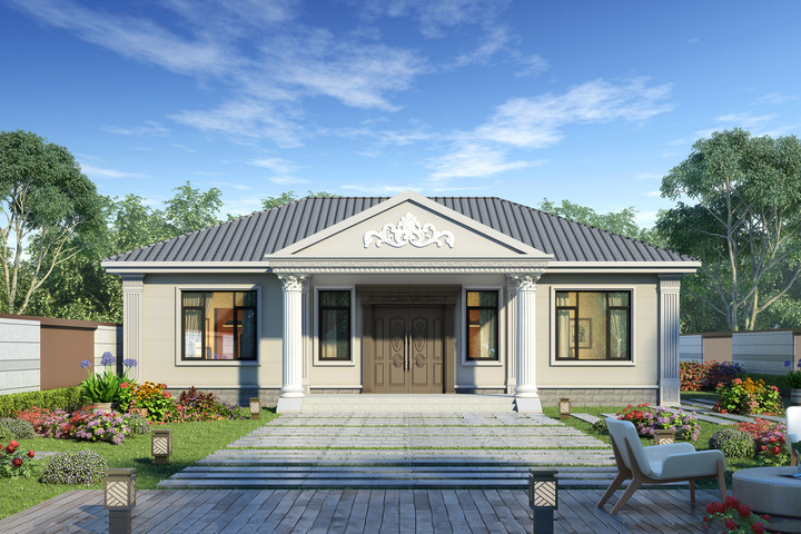 河北邢台刘家农村自建房别墅设计