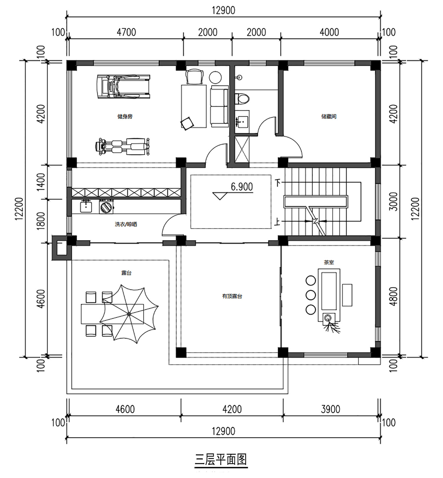 云南怒江夏家三层现代自建别墅