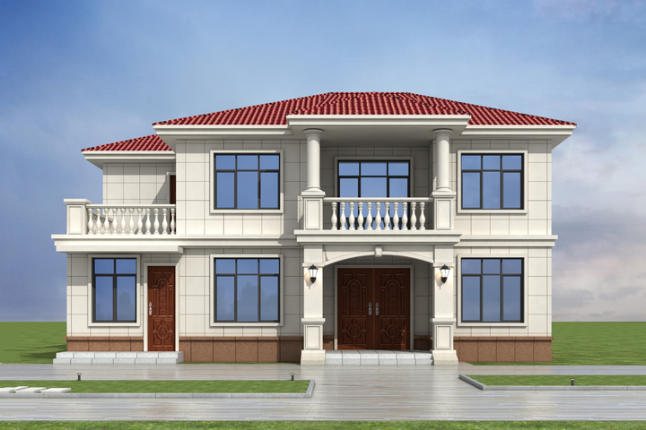 四川南充陈家农村自建房别墅设计