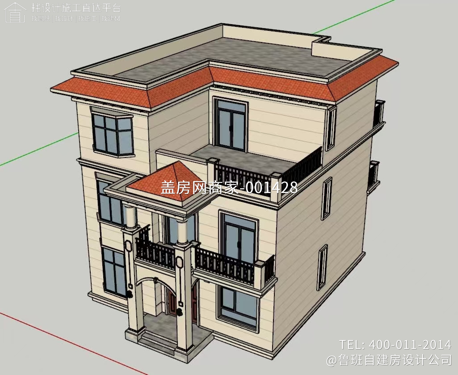 湖北省二层自建房设计