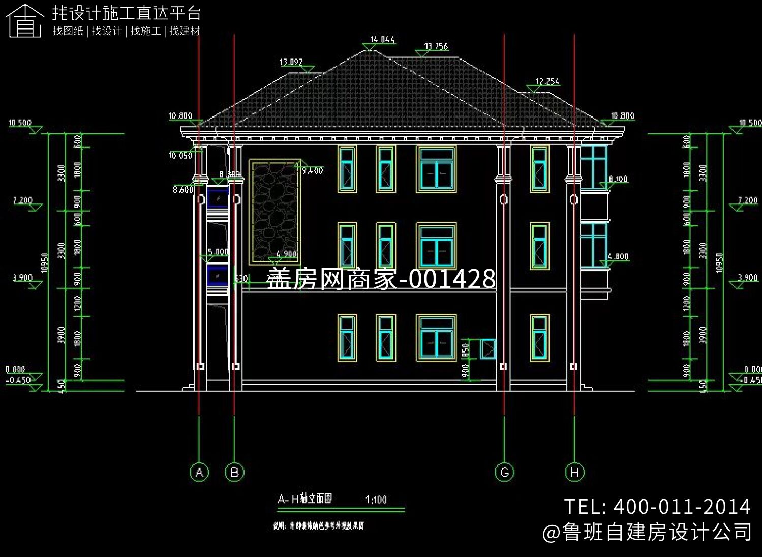 湖北省二层自建房设计
