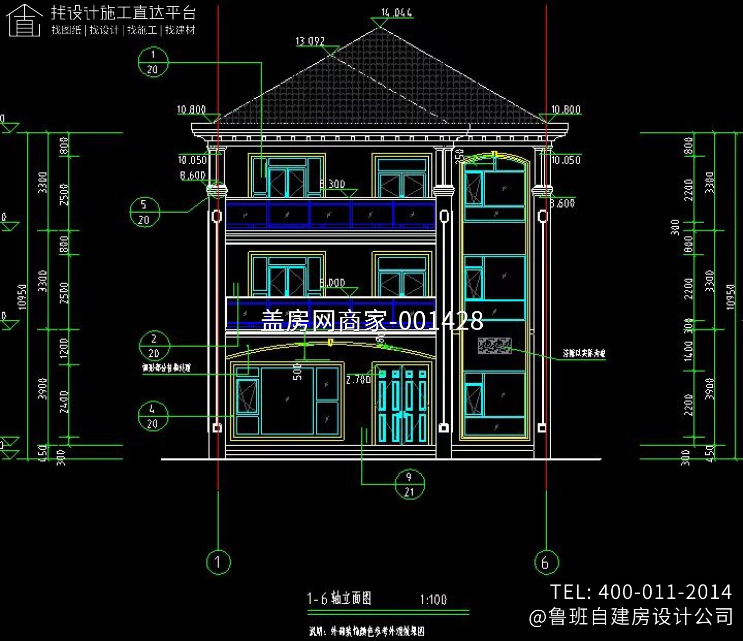 湖北省二层自建房设计