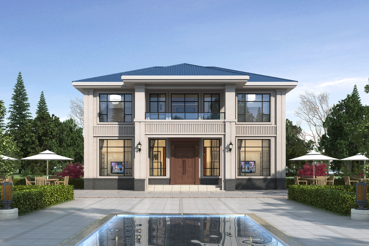 四川隆昌刘家农村自建房别墅设计