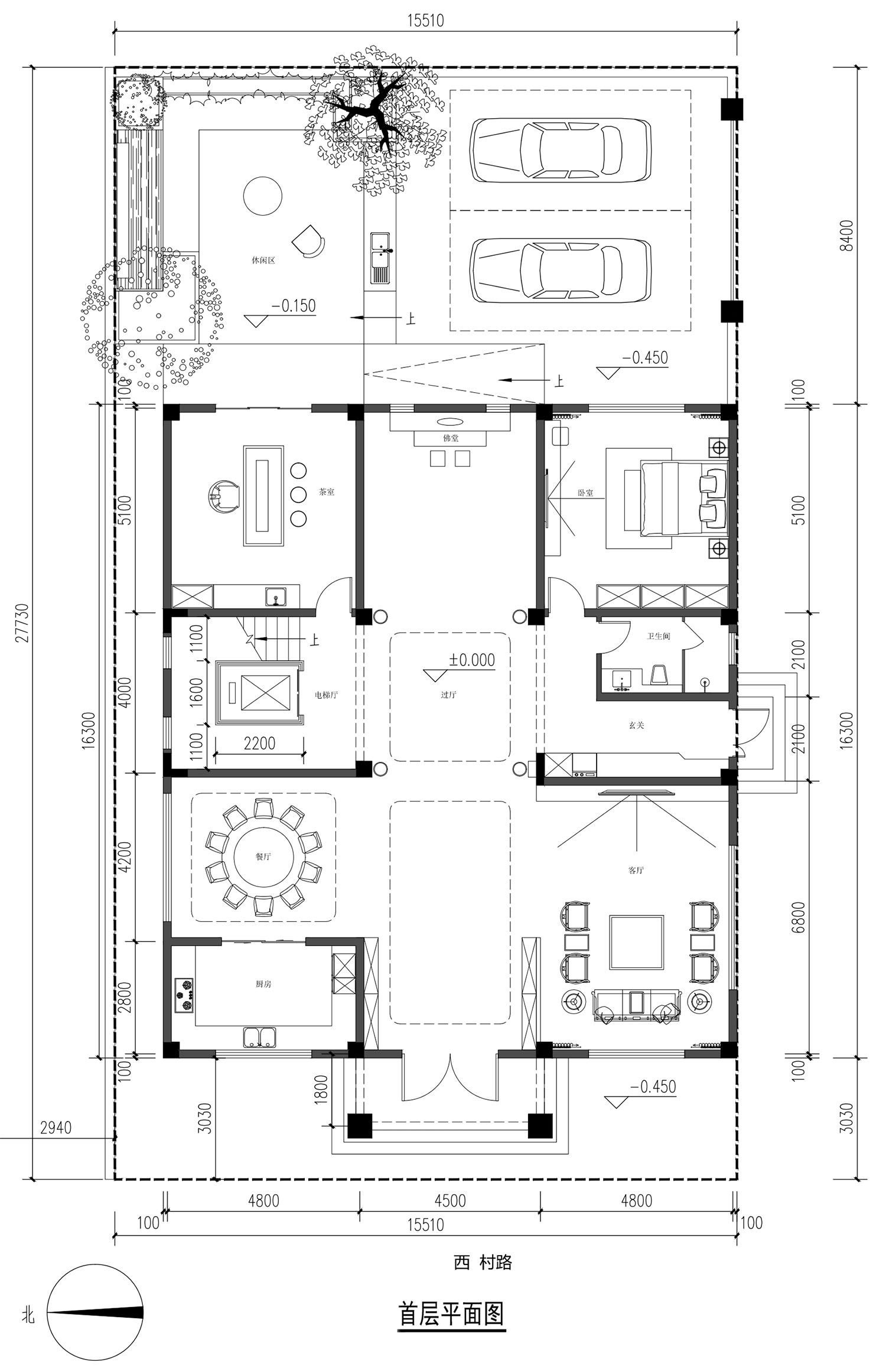 福建泉州甘家四层新中式别墅设计
