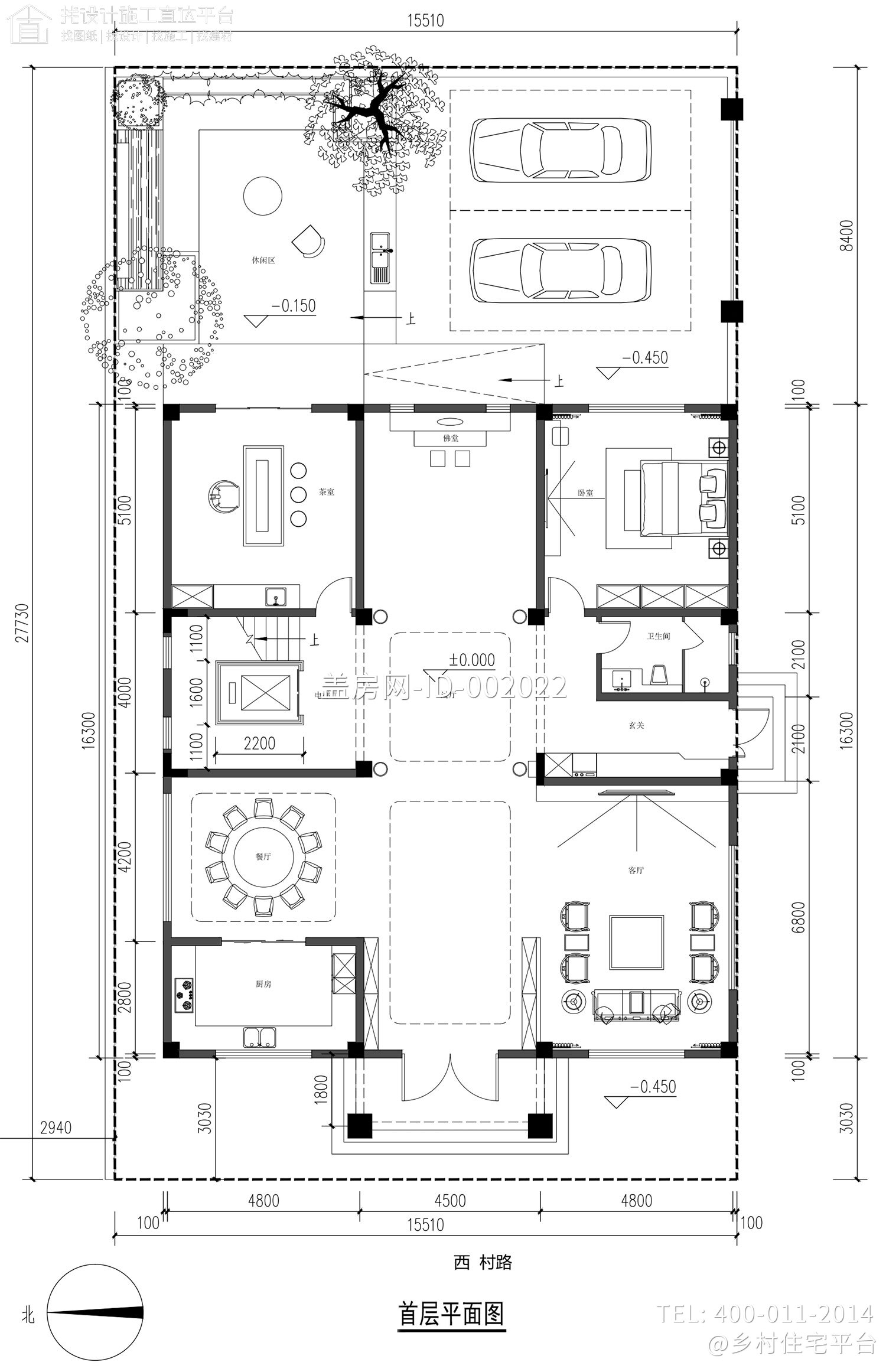 福建泉州甘家四层新中式别墅设计