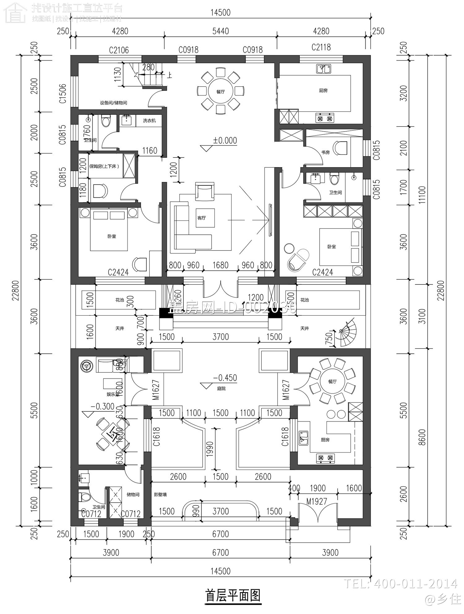 北京平谷孙家二层欧式自建别墅