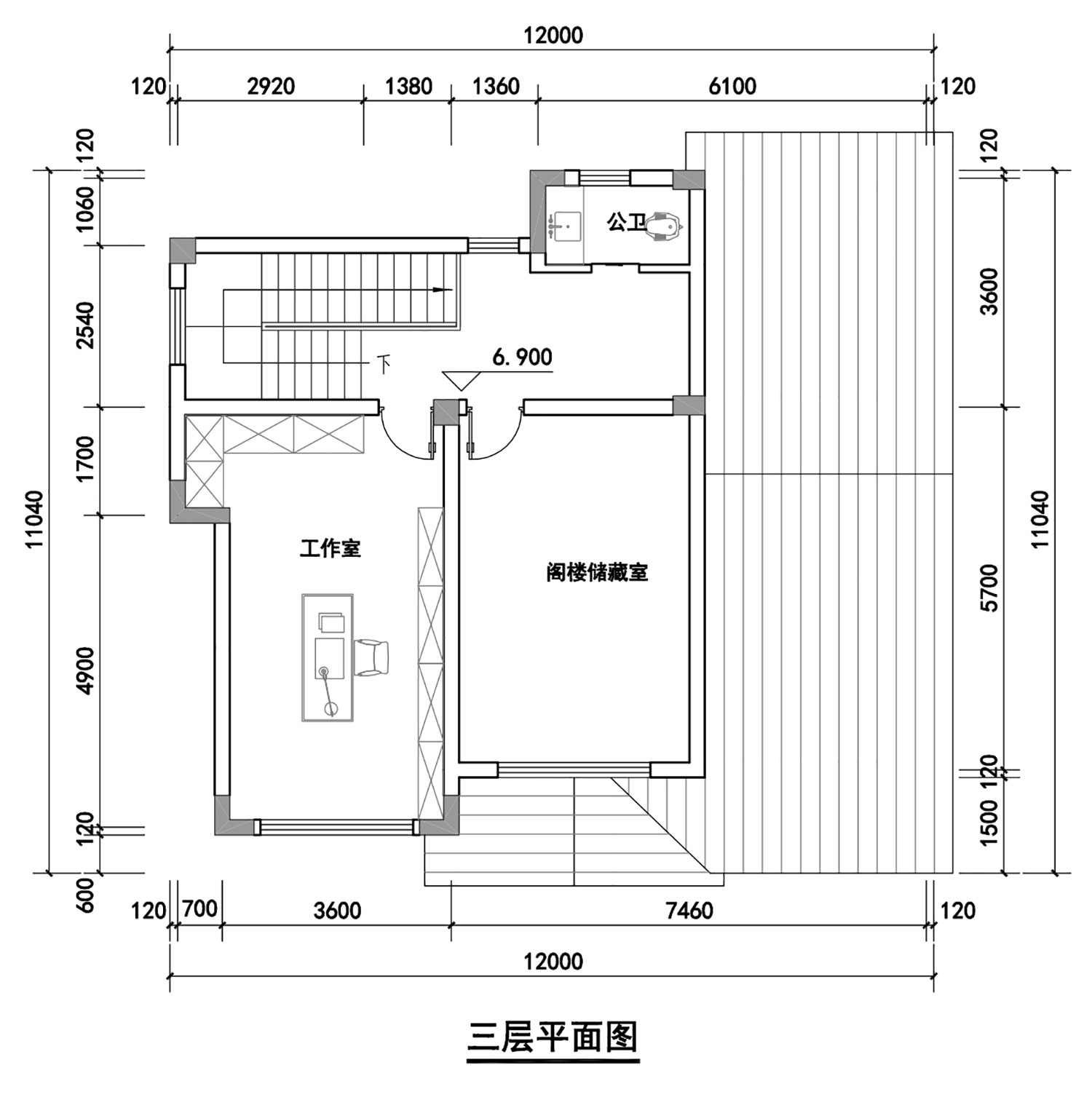 浙江湖州王家三层中式自建别墅