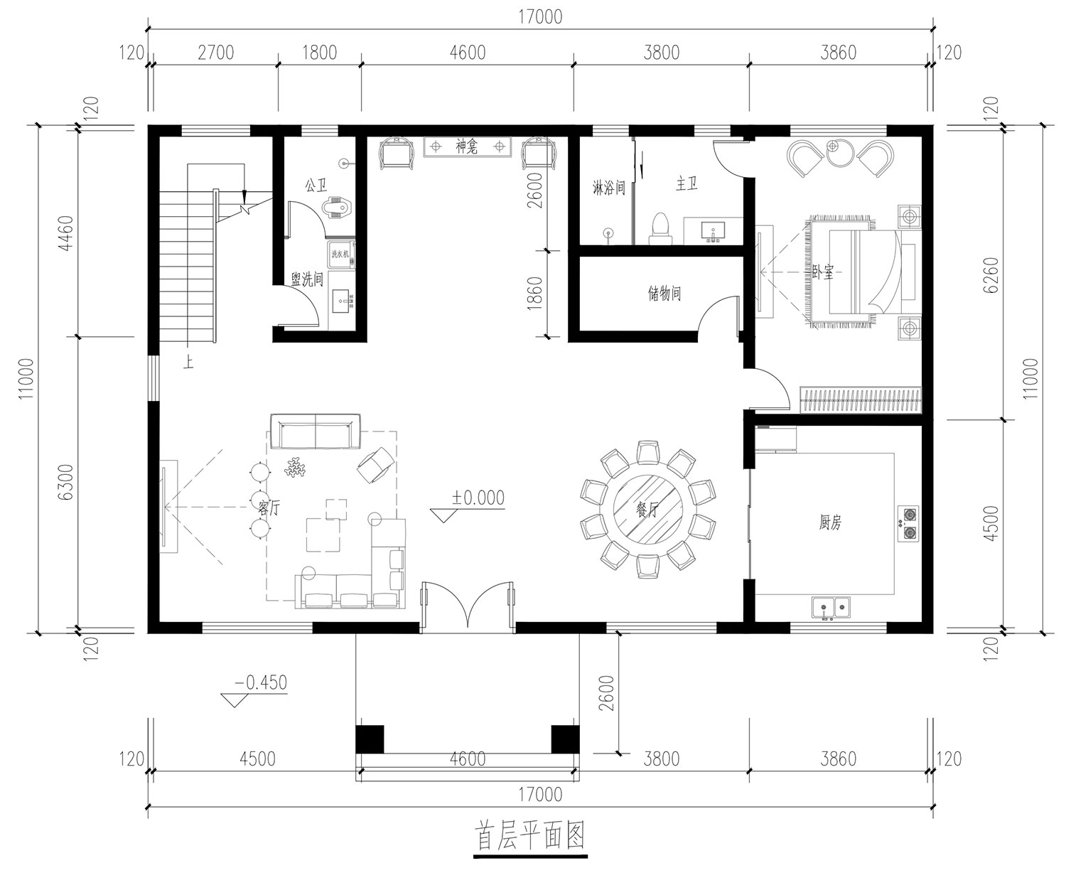 湖南邵阳刘家三层欧式自建别墅