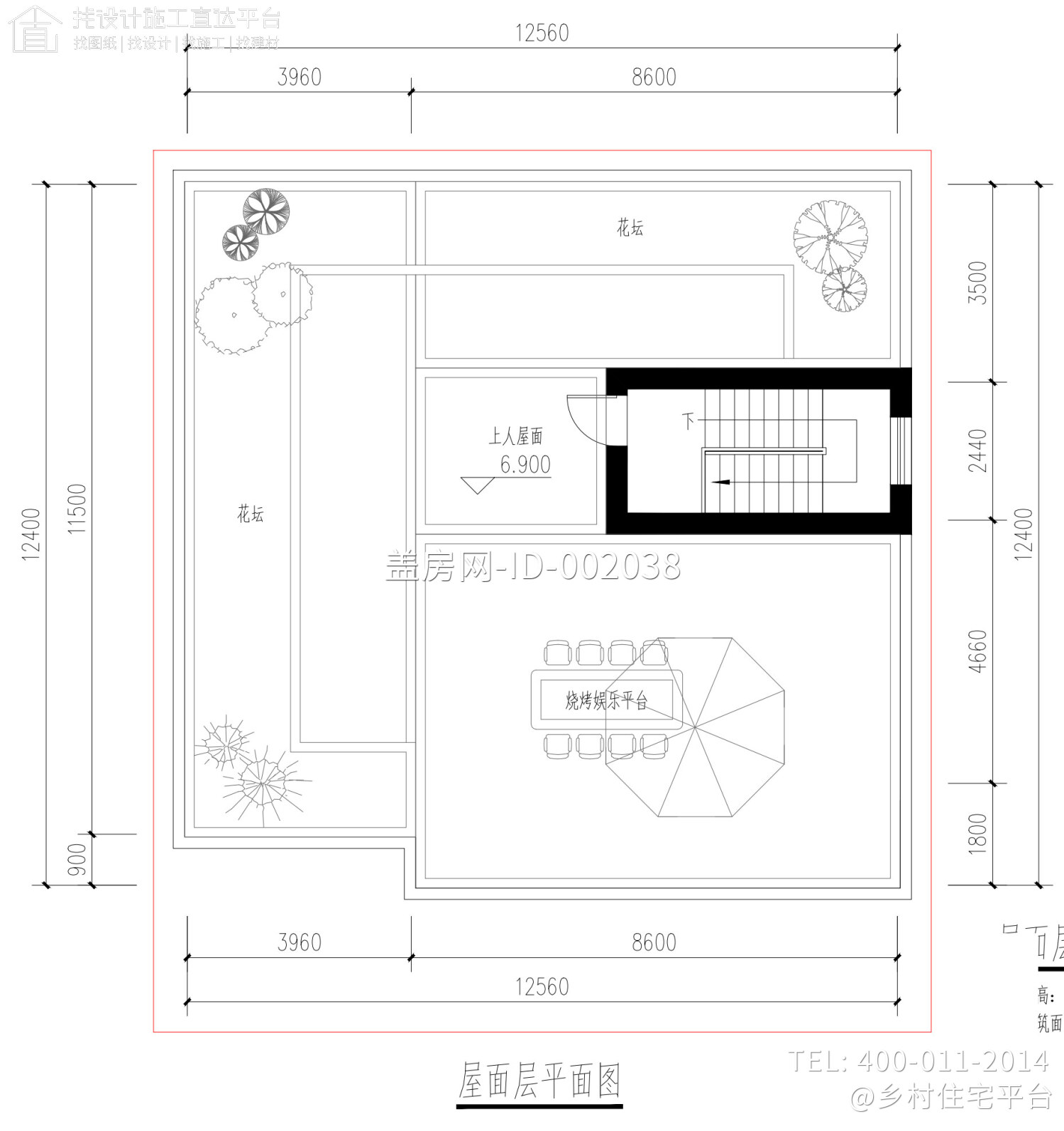 北京昌平韦家二层现代自建别墅设计