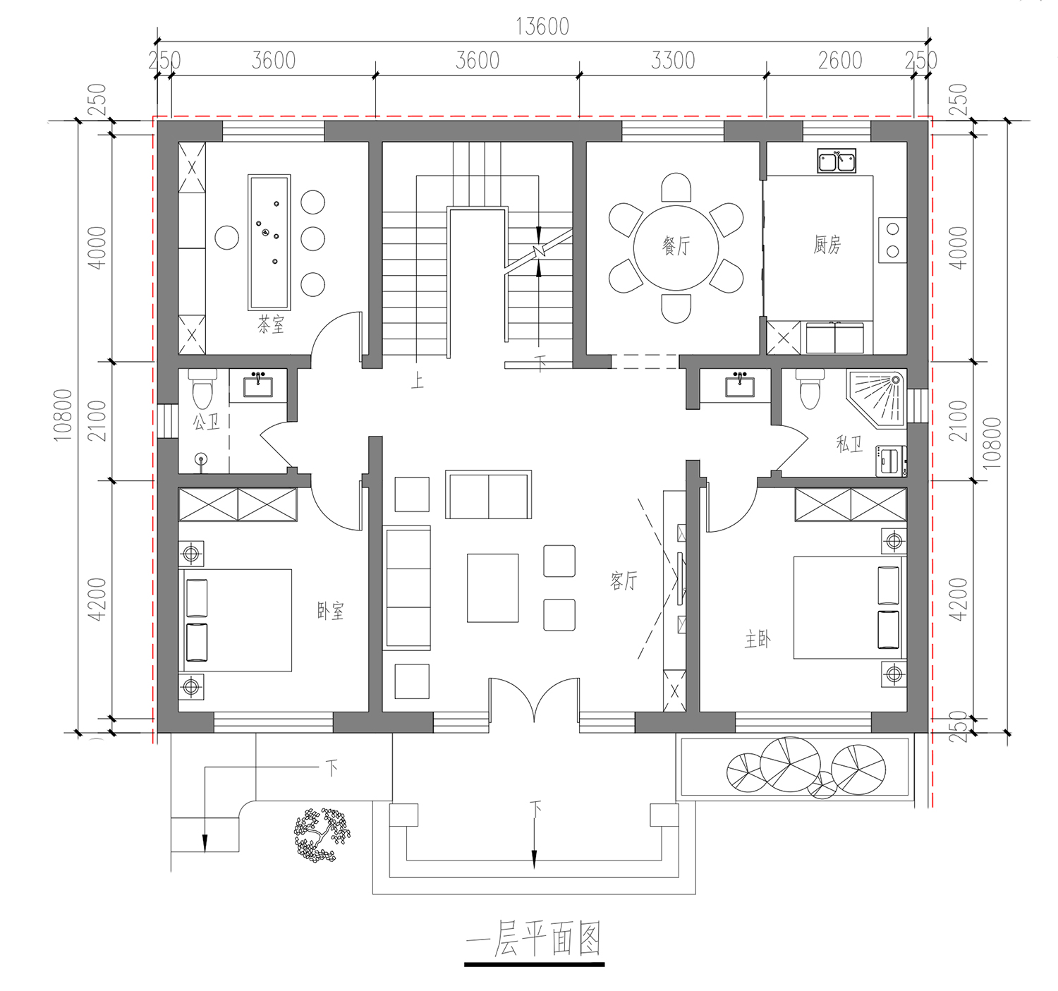 北京延庆王家二层新中式自建别墅