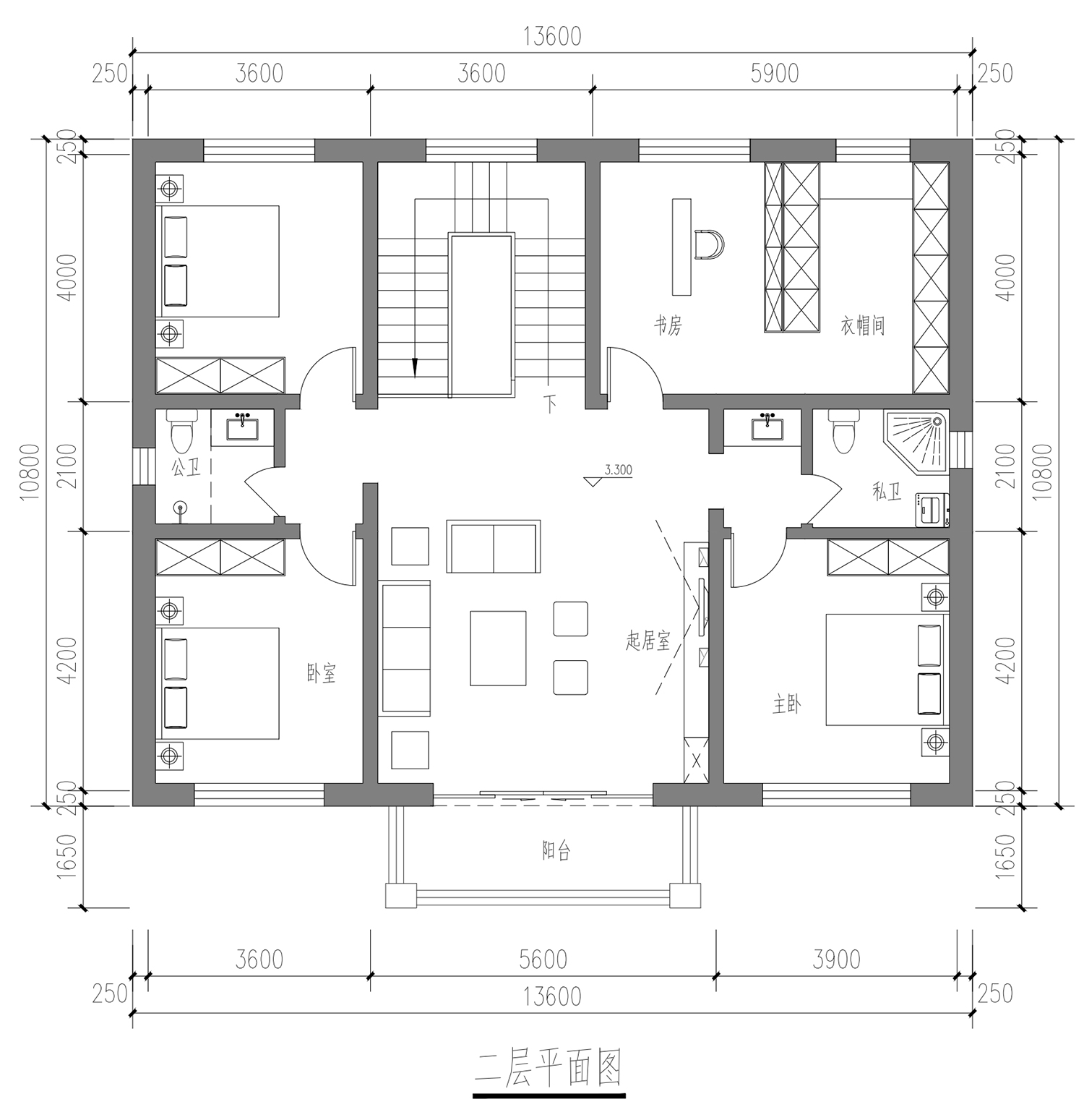 北京延庆王家二层新中式自建别墅