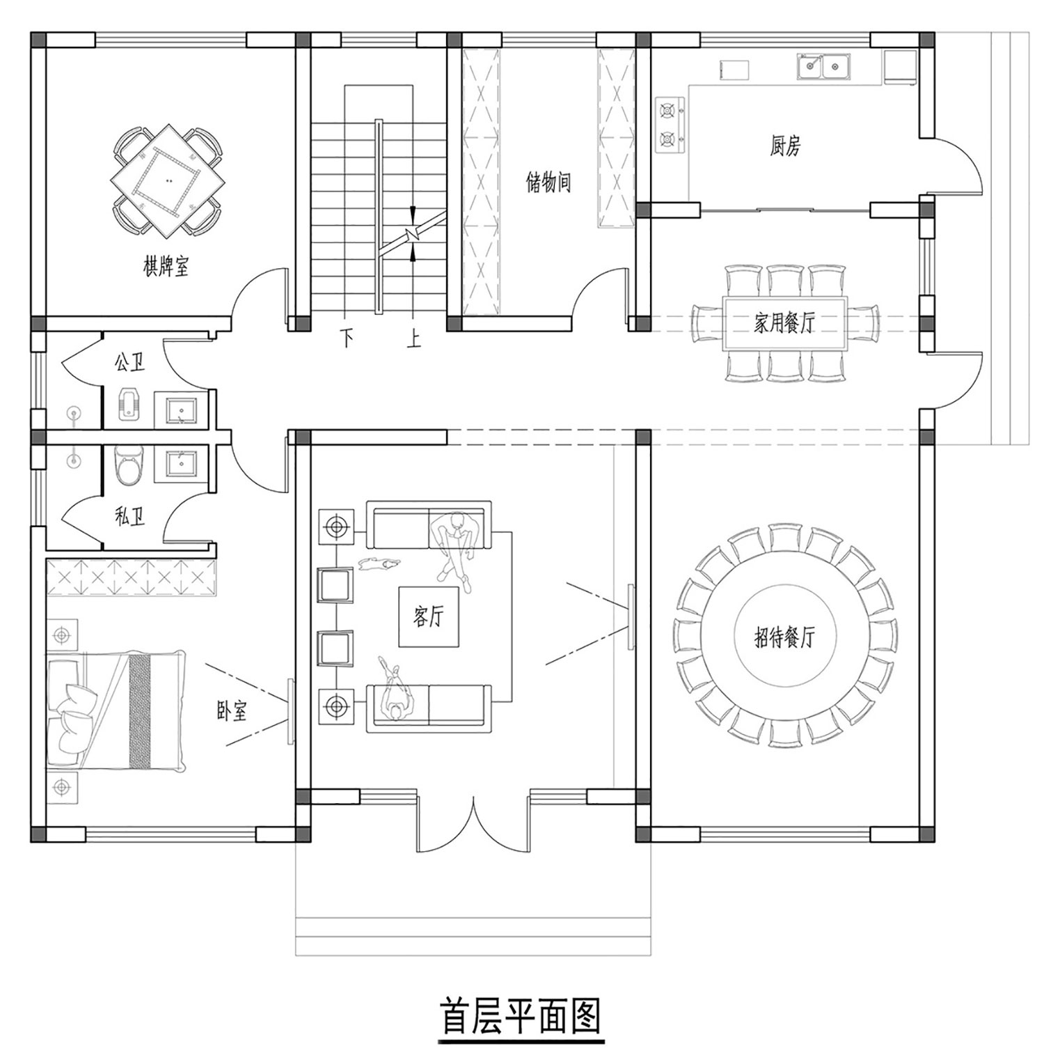 湖北随州刘家新中式别墅
