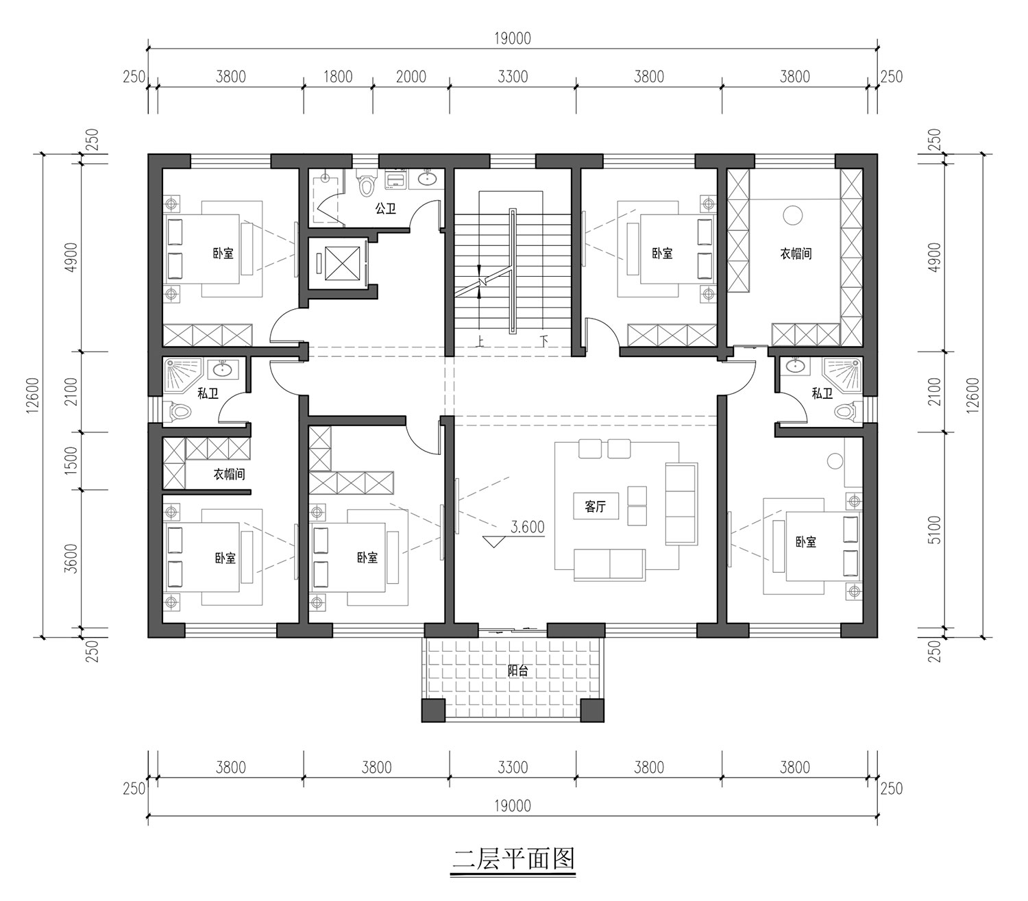 河北廊坊郭家三层新中式自建别墅