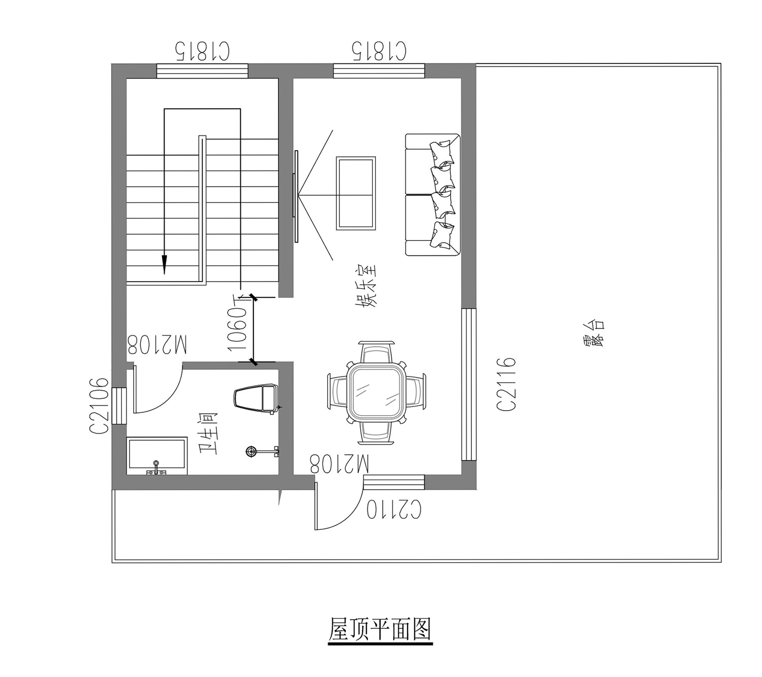 广东清远蓝家三层新中式别墅