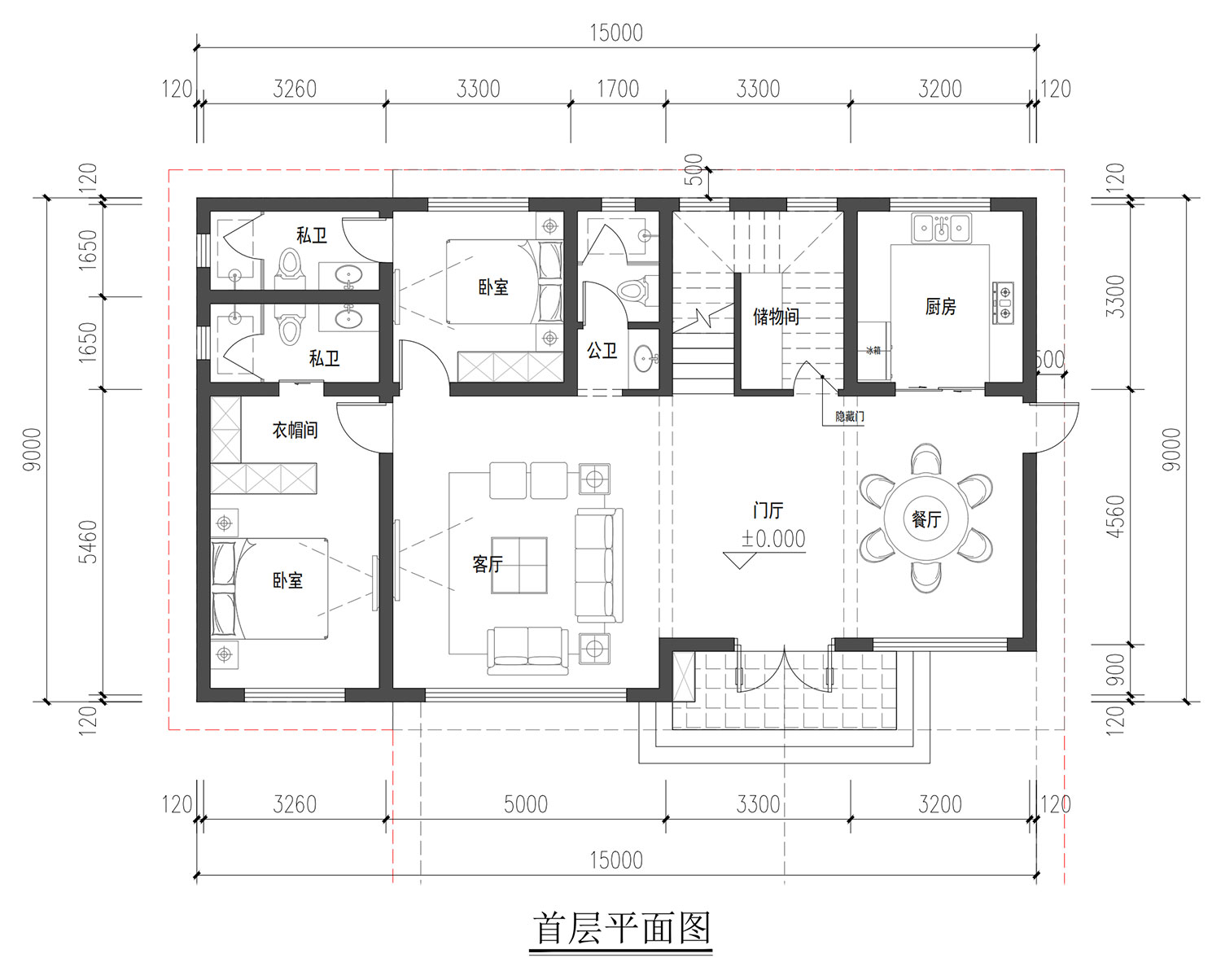 四川遂宁罗家二层新中式自建别墅