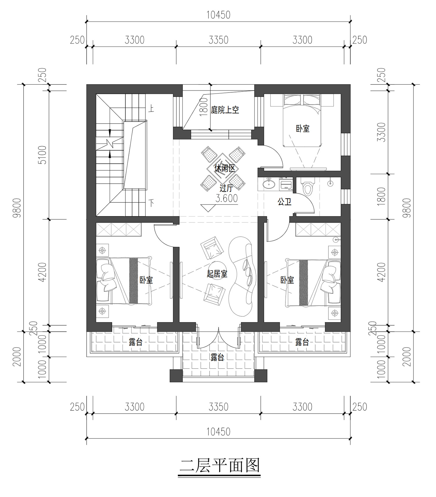 北京怀柔杨家二层新中式自建别墅	