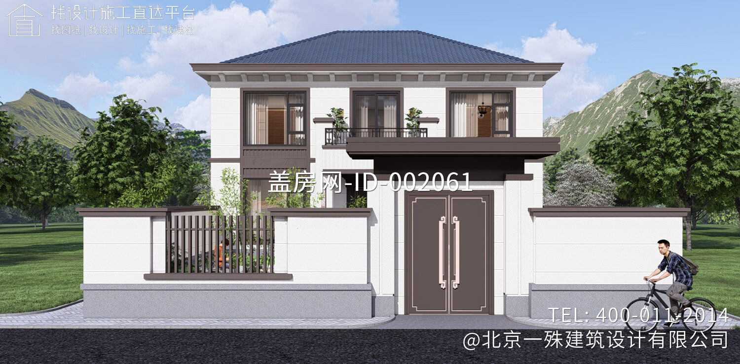 北京顺义魏家二层新中式自建别墅