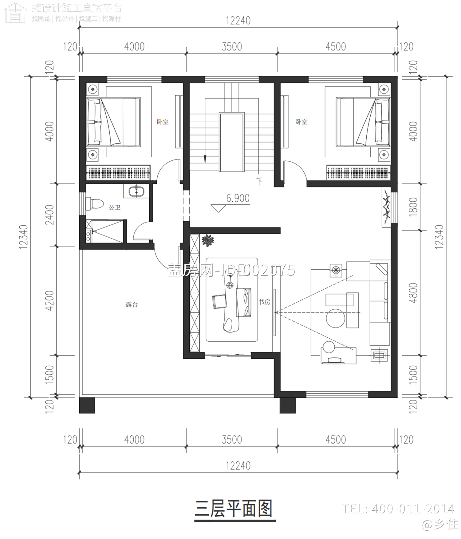 湖南永州陈家三层新中式自建别墅