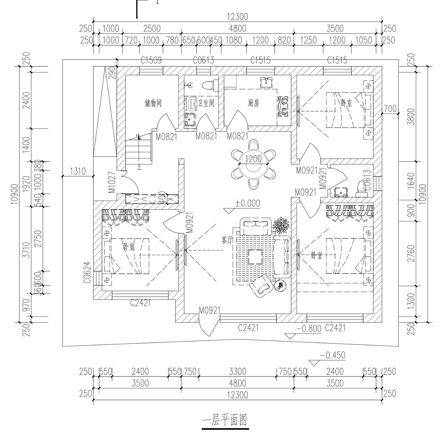 北京海淀上装程家二层现代自建别墅	