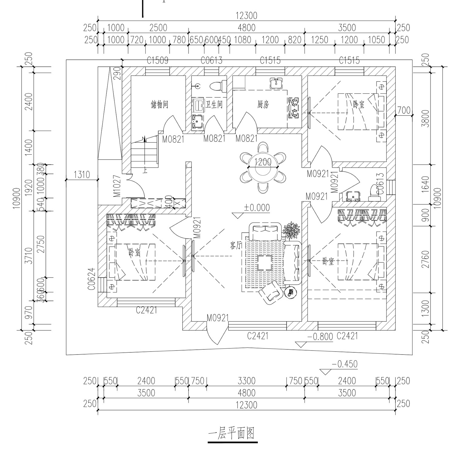 北京海淀程家二层现代自建别墅设计	