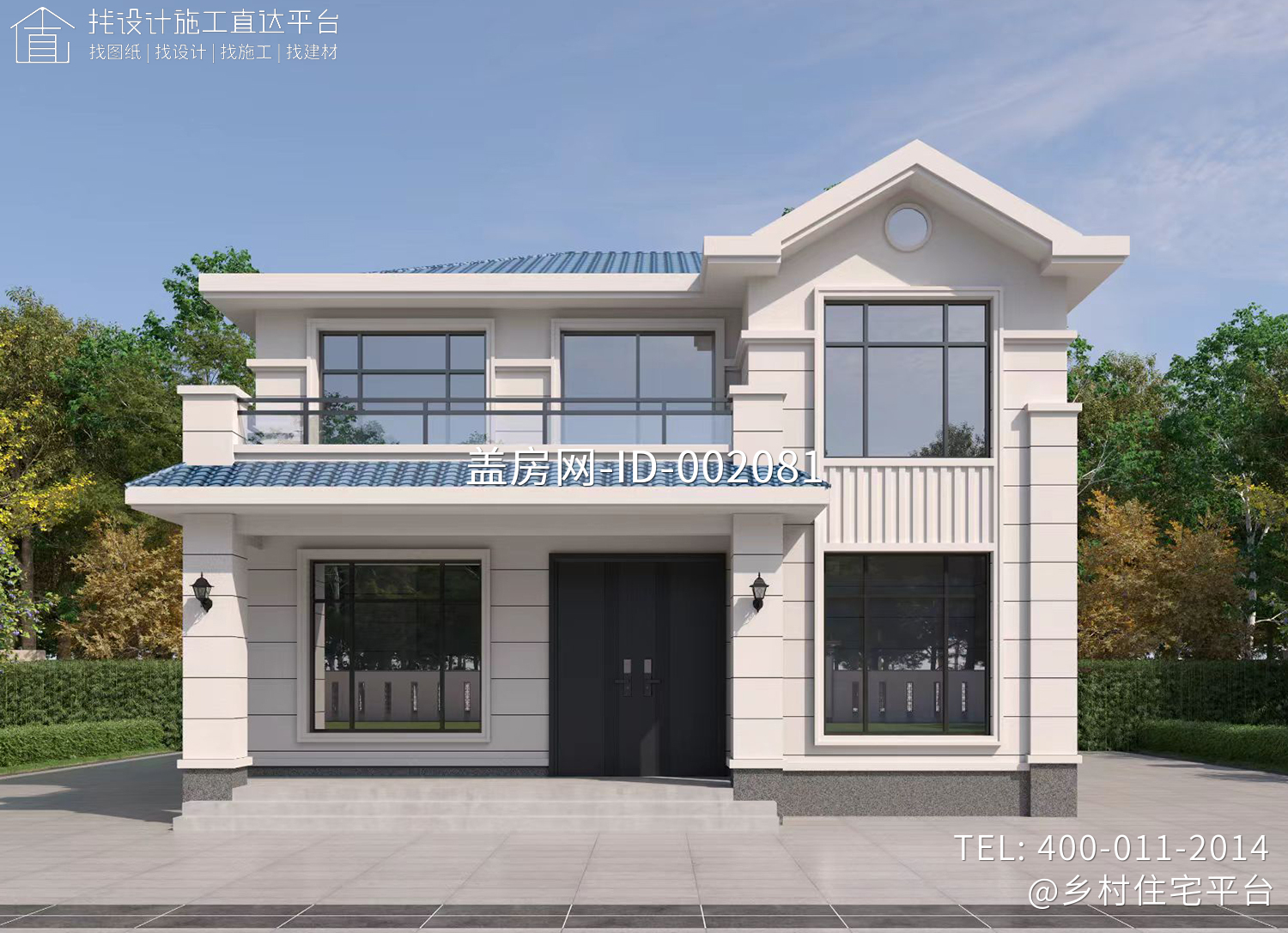 安徽亳州王家二层欧式自建别墅	