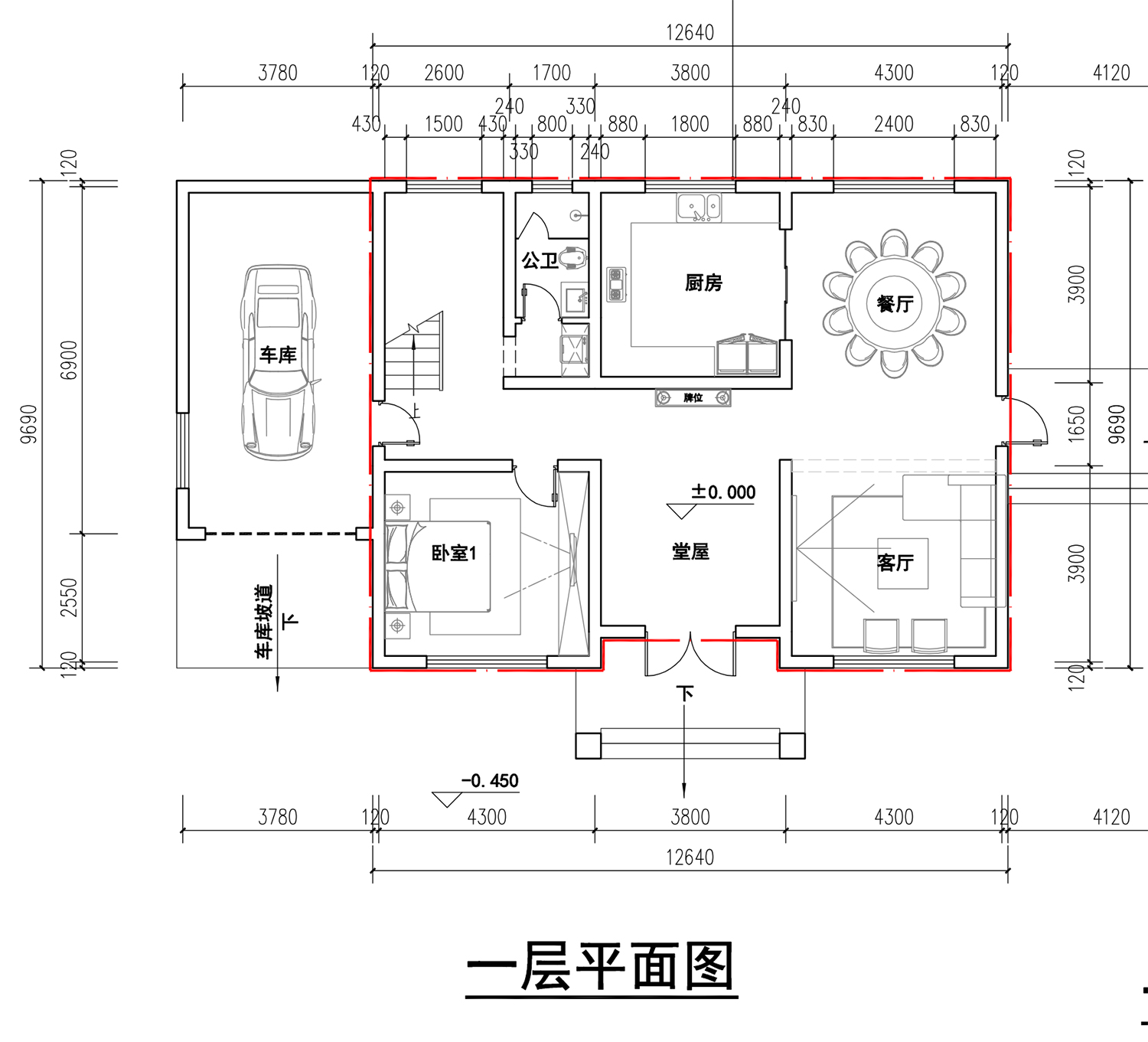 湖南衡阳陈家二层新中式自建别墅	
