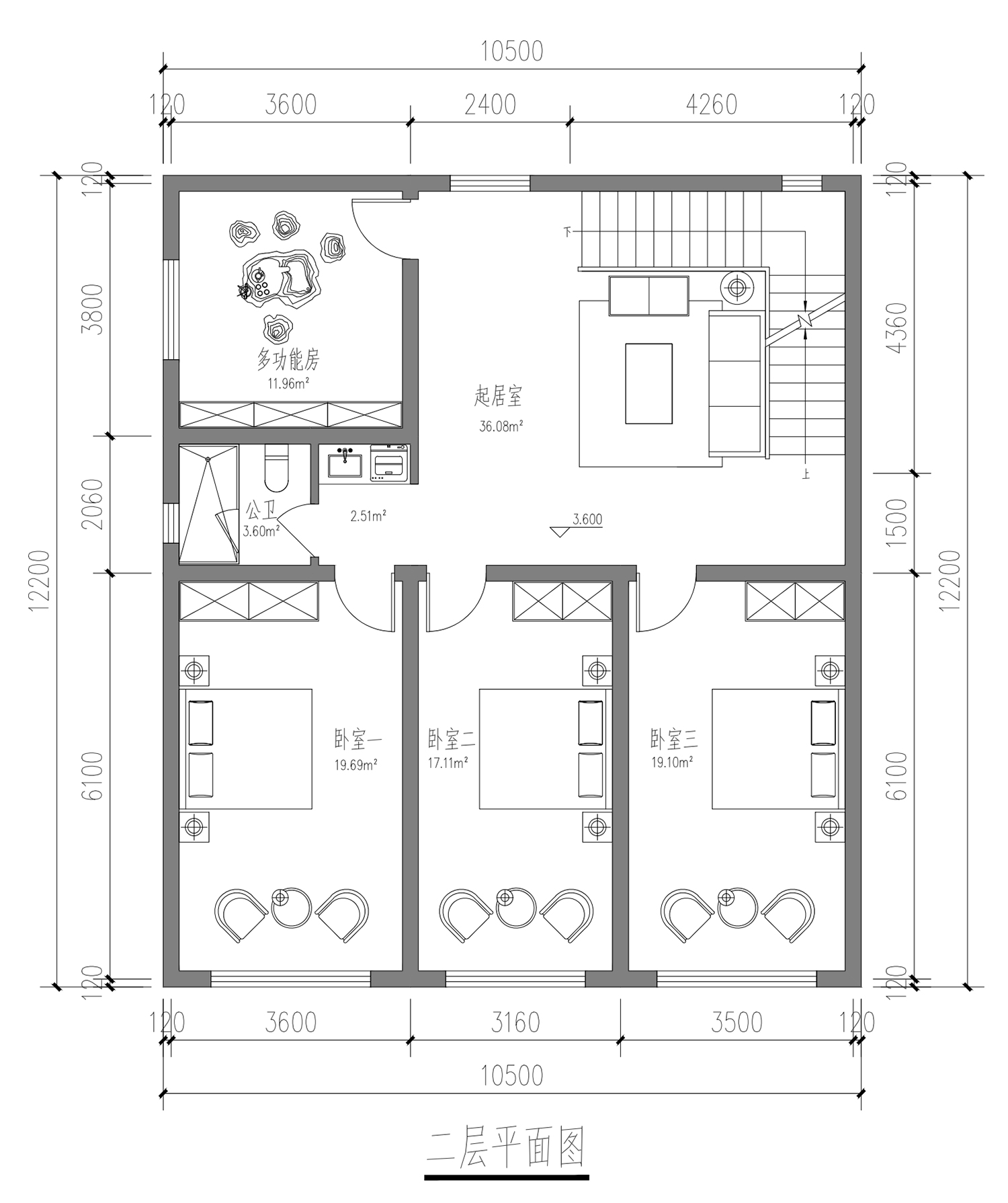 安徽合肥杨家三层现代自建别墅	