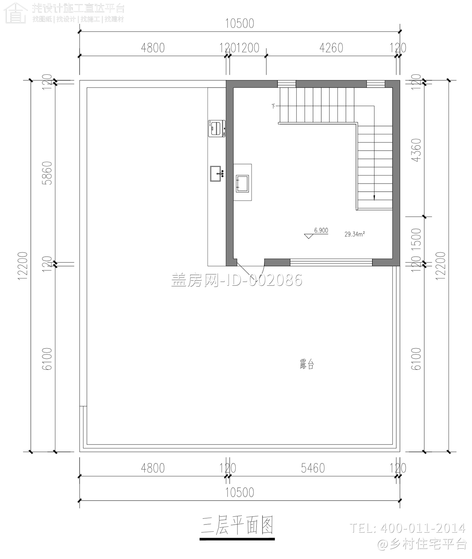 安徽合肥杨家三层现代自建别墅	