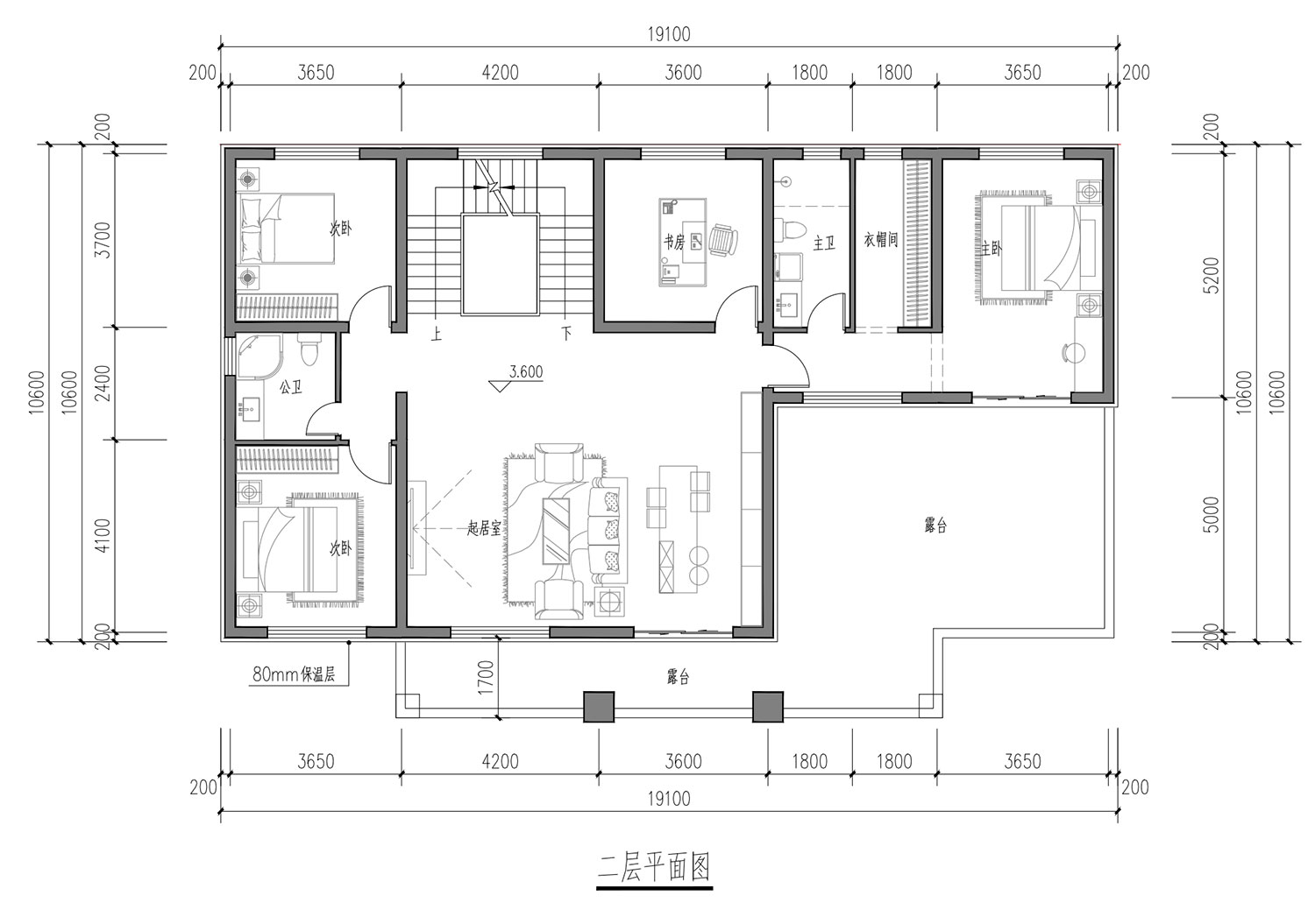 山东临沂董家二层新中式自建别墅	