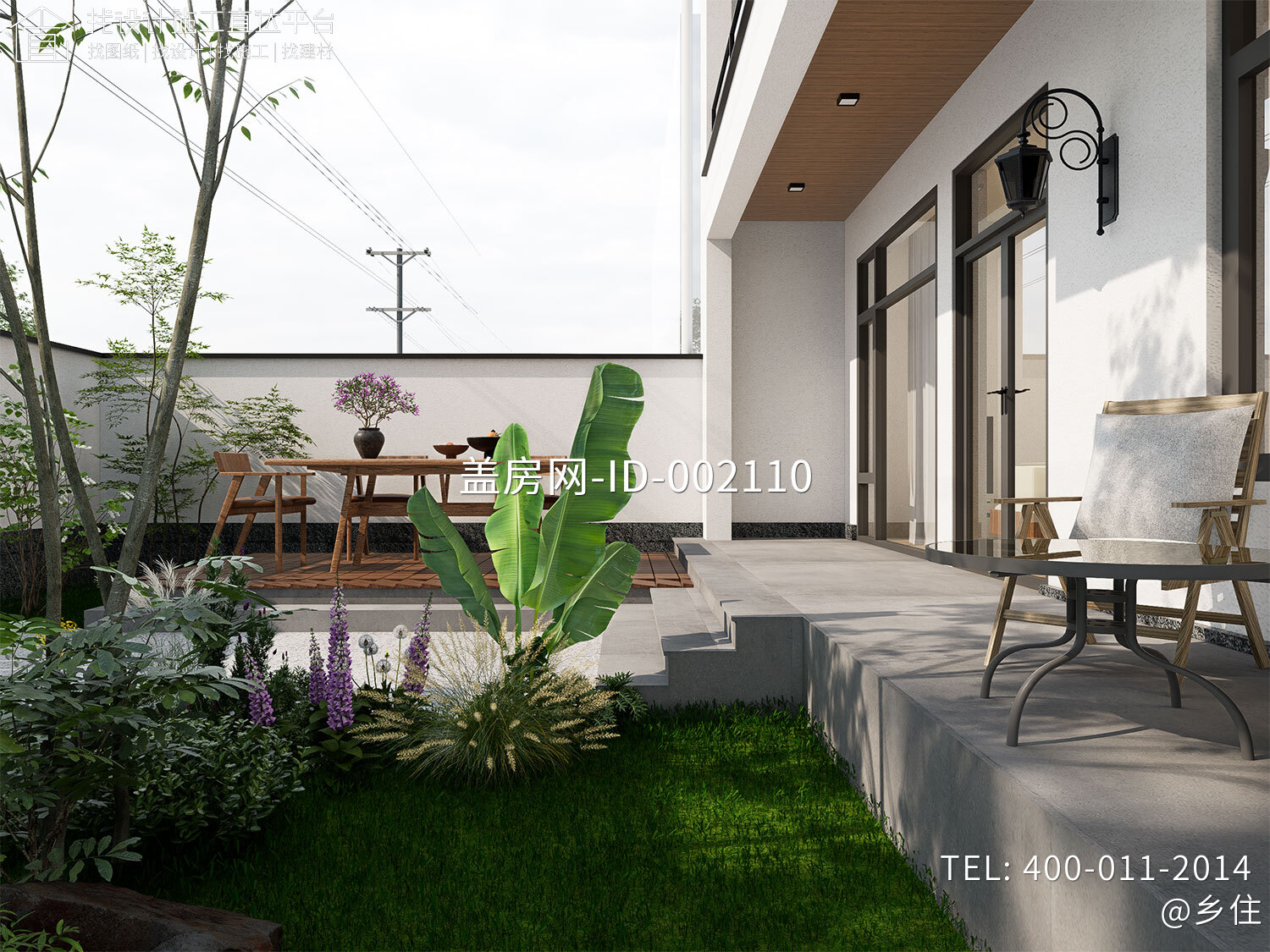 北京延庆张家二层现代别墅	