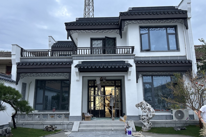 陕西咸阳杨总新中式合院