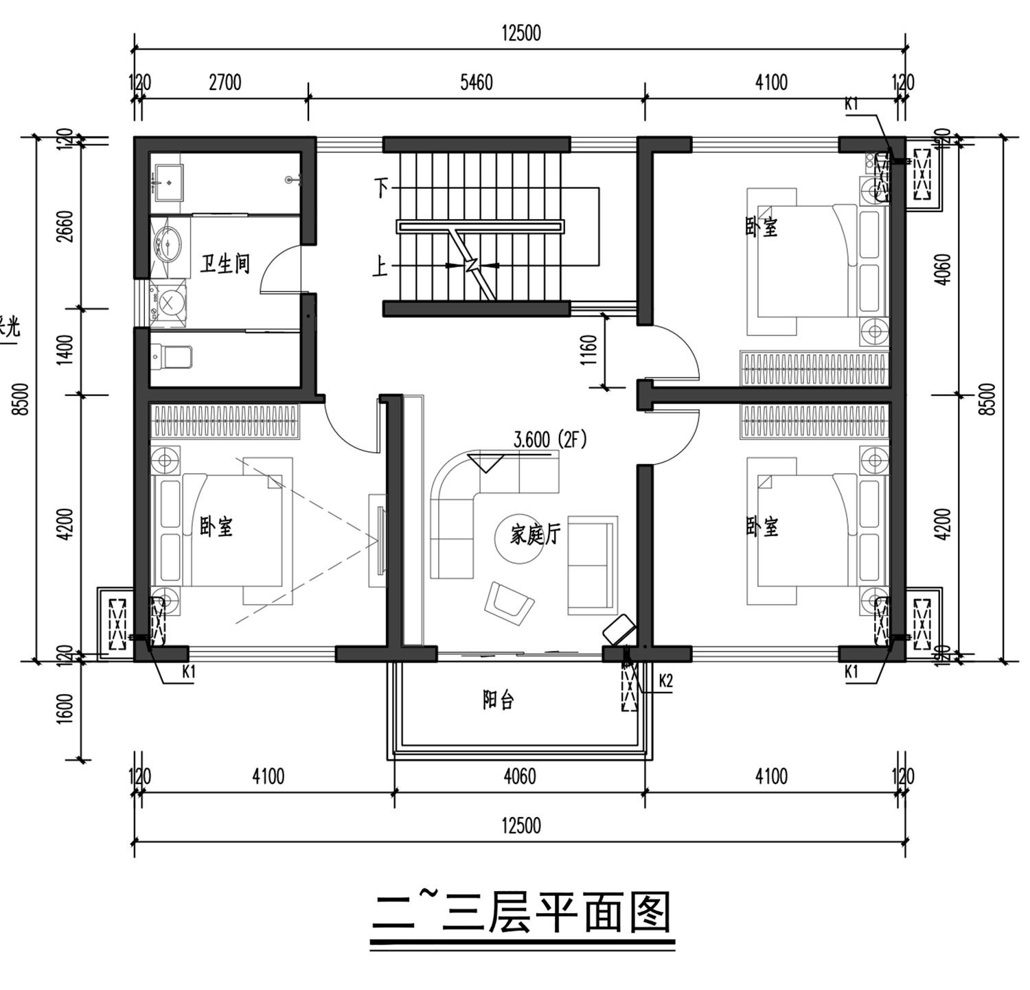 江西吉安钟家三层欧式自建别墅	