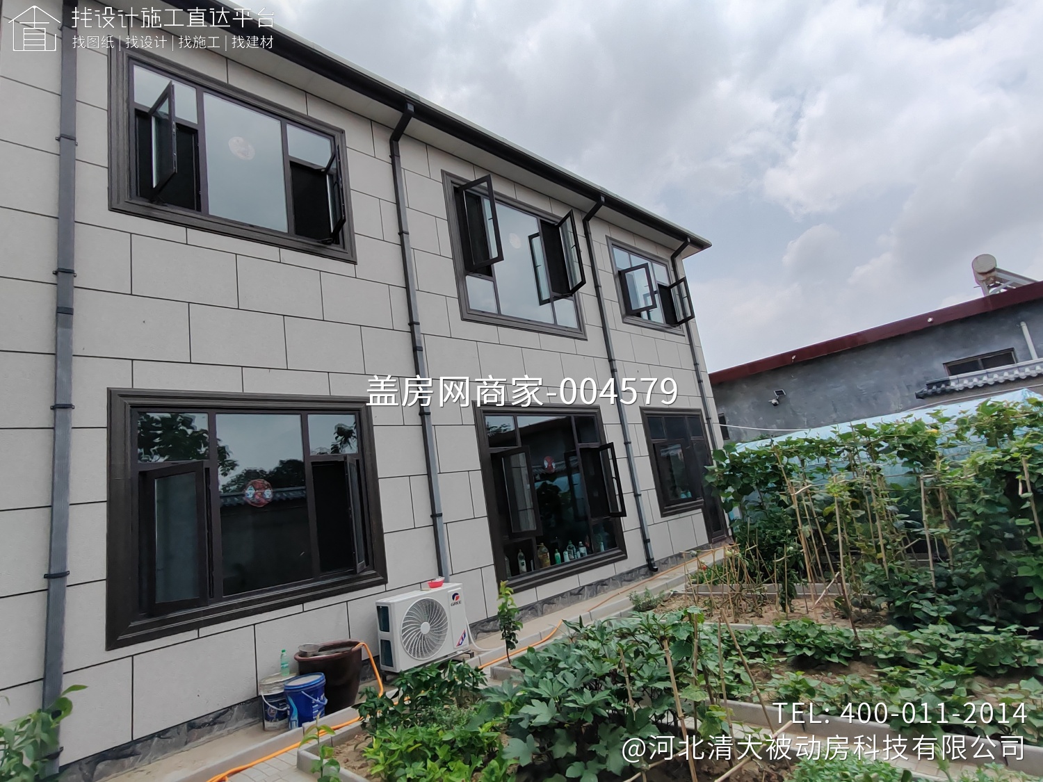 柴府二层轻钢实心浇筑别墅