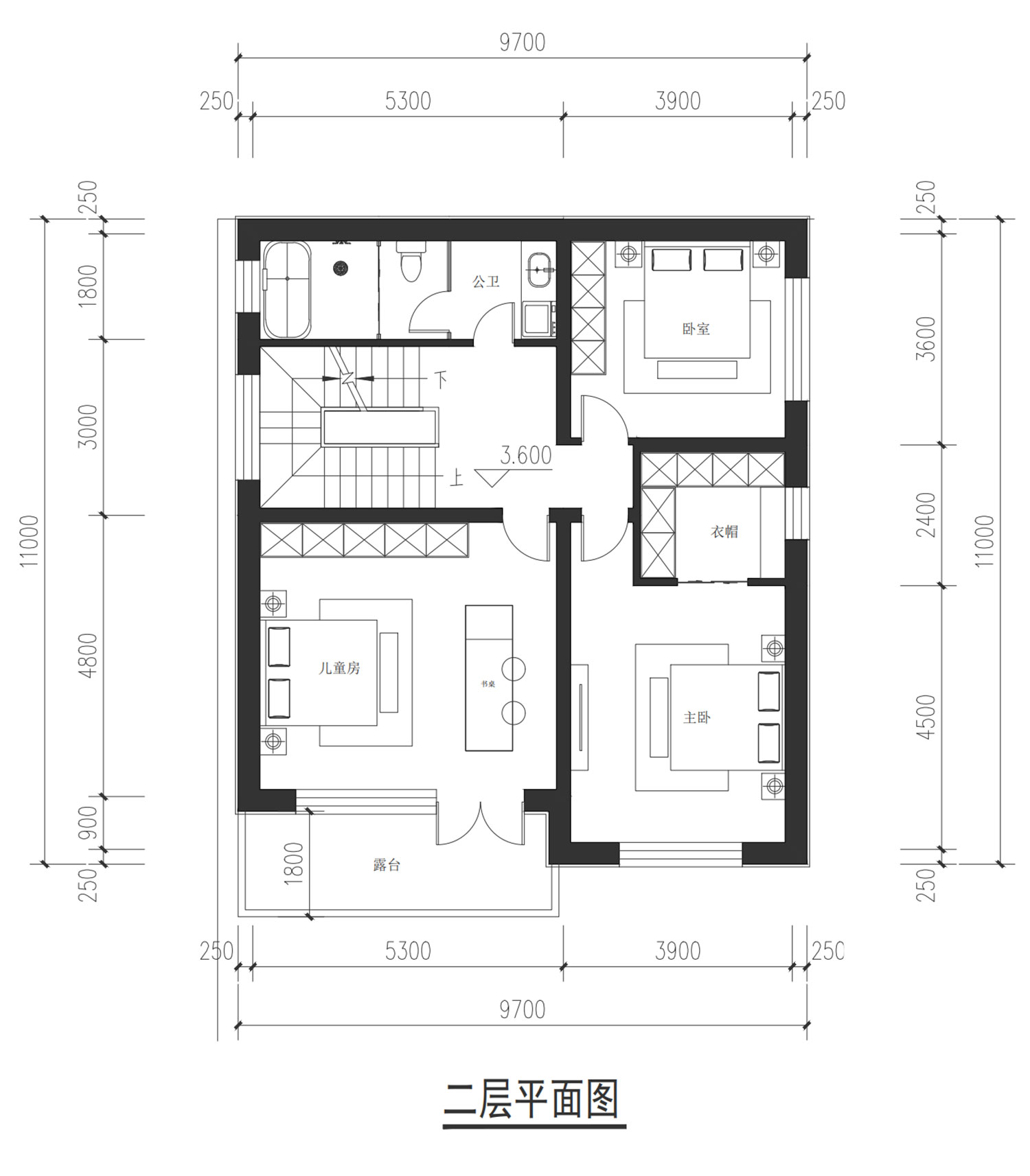北京怀柔白家二层欧式自建别墅	