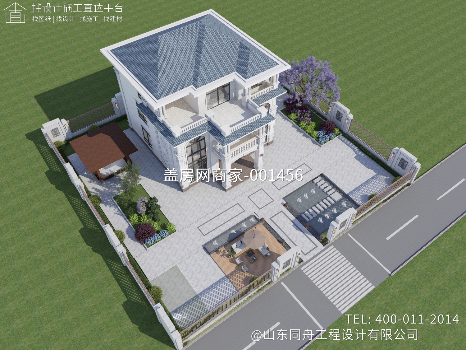 山东济南宋总别墅13米*13米