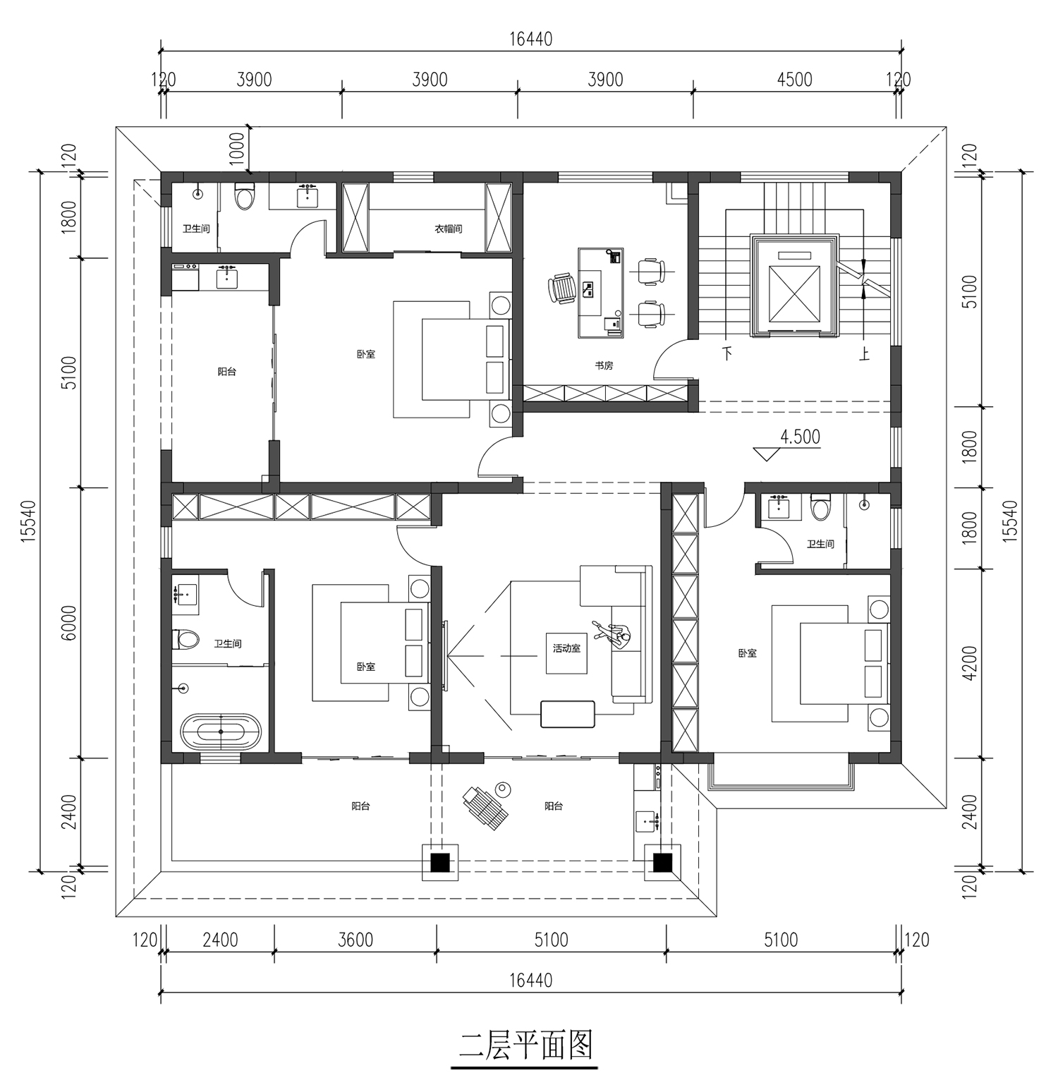 江苏扬州管家三层欧式自建别墅	
