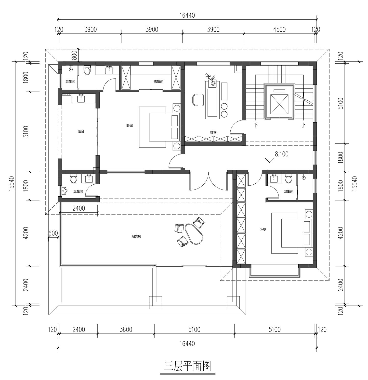 江苏扬州管家三层欧式自建别墅	