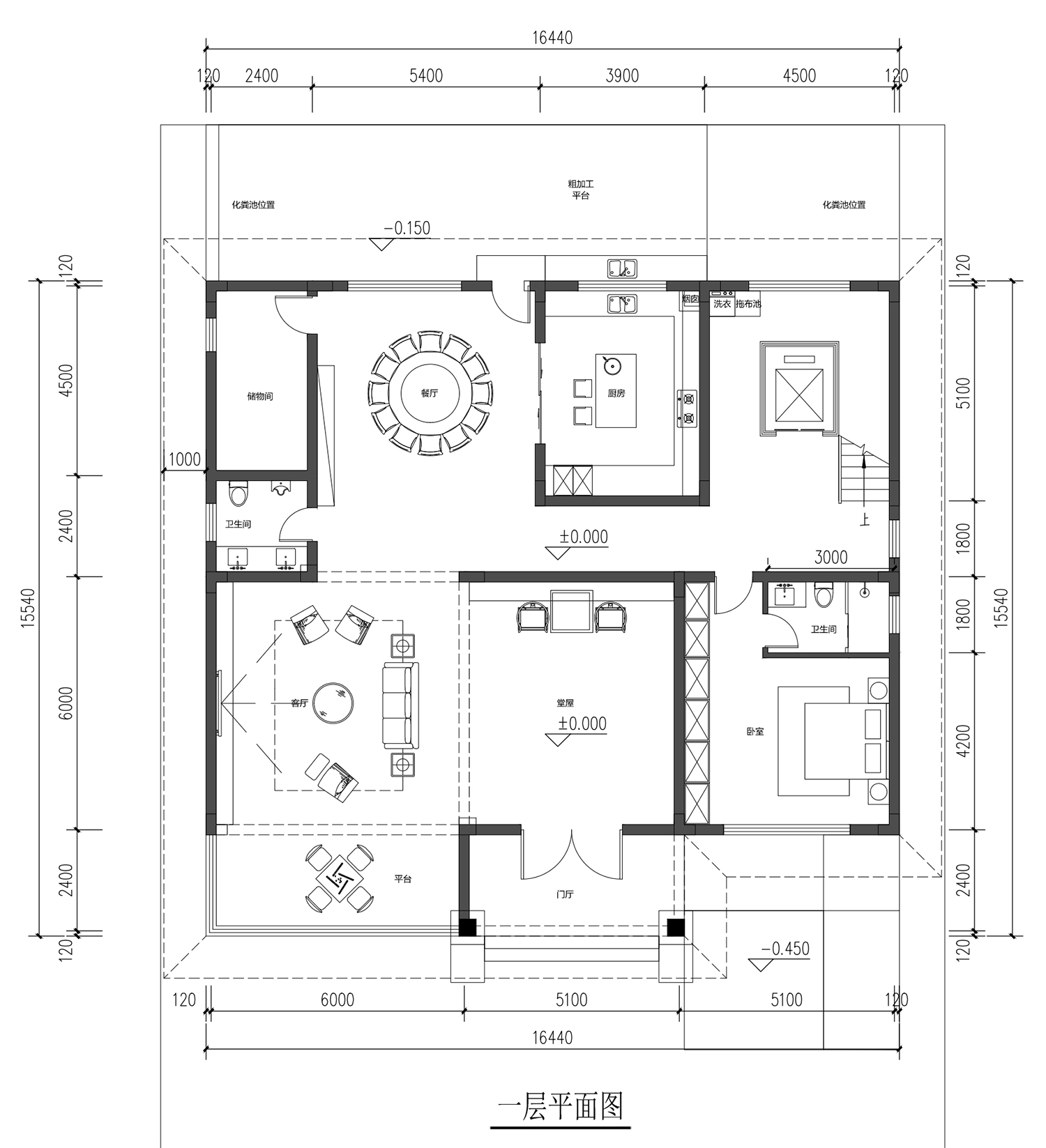 江苏扬州管家三层欧式自建别墅	