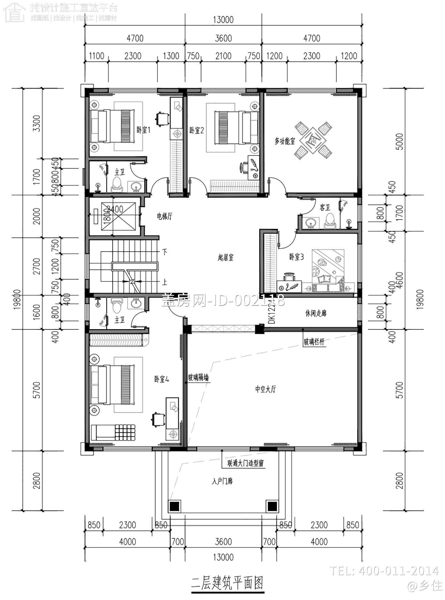广东广州李家五层新中式别墅	