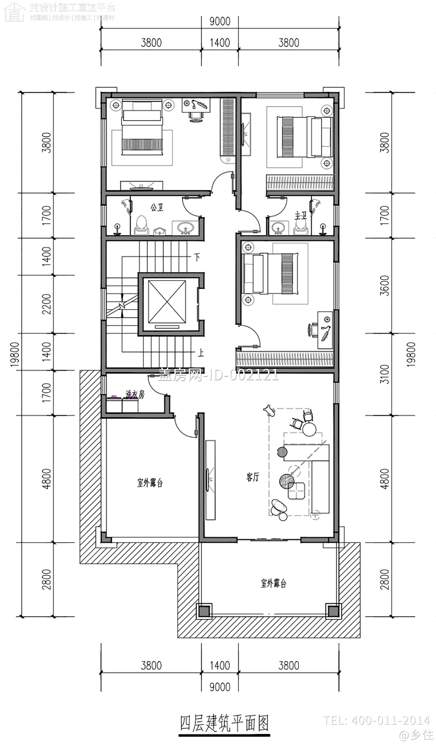广东广州李家四层欧式别墅	