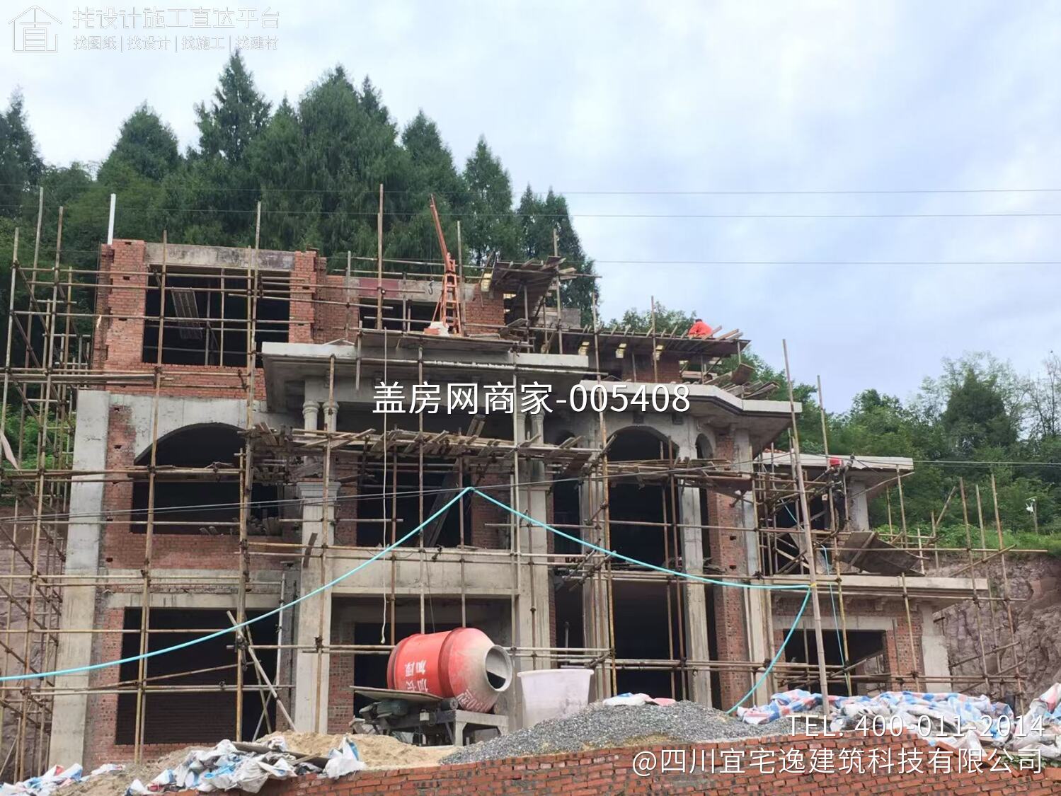 四川渠县三层别墅